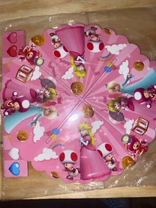 Princess Peach Birthday Party Cupcake 3 tier Tower - Picture 1 of 2
