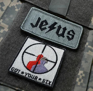 MILITARY SERVICE MEMBER NATION'S FINEST FREEDOM DEFENDER SSI: JESUS Got*Your*Six - Bild 1 von 12