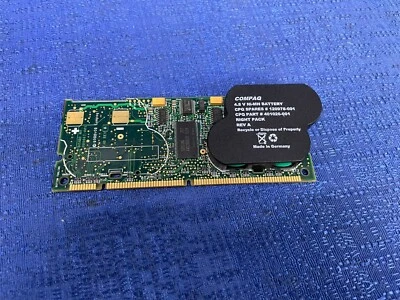 Compaq 009867-001 Server RAM Board Rev: A 171397-001 w/ Battery 401026-001 - Image 1 of 4