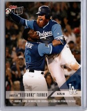 2018 Topps Now #643 Justin Turner Los Angeles Dodgers