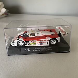 1/43 EBBRO Denso Toyota 88C #38 1989 Le Mans (White/Red) 682 (z02)
