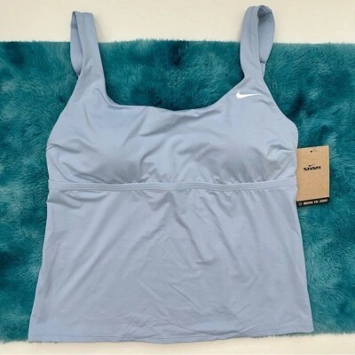 Camiseta tankini para mujer Nike Essential cuello redondo talla L Foto 1 de 4
