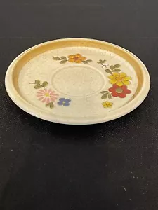 Mikasa Stone Manor Stoneware F5800 6.5” Bread Plate Floral Pattern - Picture 1 of 5