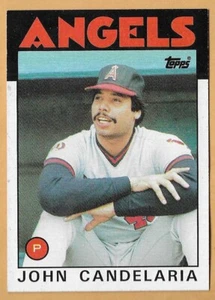 JOHN CANDELARIA ANGELS #140 - TOPPS NM-MT 1986 - Bild 1 von 2