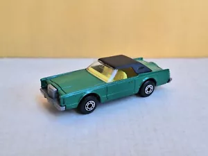 Matchbox Superfast Lincoln Continental green made in Bulgaria '79 - Picture 1 of 10