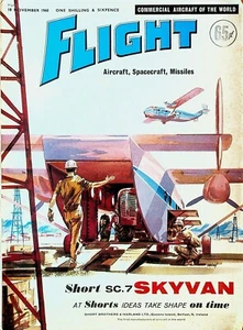 Flight Magazine November 18 1960 Commercial Aircraft of the World Missiles Space - Picture 1 of 2