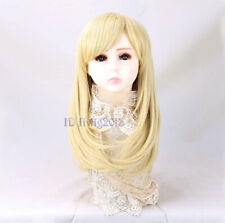 Alice In Wonderland Alice Long Straight Blonde Cosplay Wig