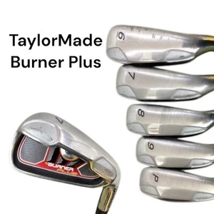 [TaylorMade] BURNER PLUS Iron Set 5pcs 6-7-8-9-Pw Shaft RE-AX SuperFast 60 S - Picture 1 of 24