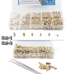 Tuerca de inserción de latón moleteado sarga M2 - M6 para moldeo por fusión por calor caliente impresión 3D - Imagen 1 de 11