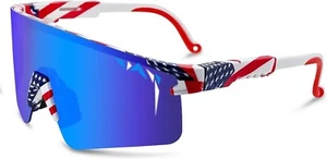 Piit Vipeer The Merika Original Sunglasses Polarized Blue Lens - Picture 1 of 7