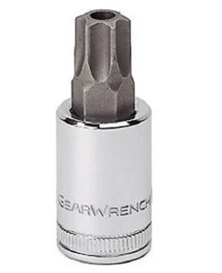 GearWrench 80180N 1/4" Drive 2 piece Torx Tamper-proof Bit Socket -T10 - Foto 1 di 1