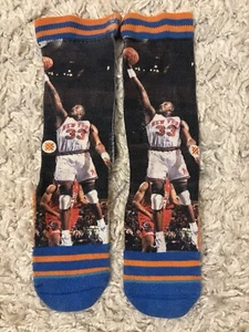 Stance NBA Knicks Legends Patrick Ewing Crew Socks Large New York NY L/XL - Picture 1 of 4