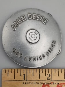 John Deere Belt Buckle 600 series disk 1989 - Picture 1 of 4