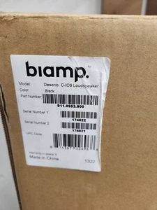Biamp Desono C-IC6 2-Way 6.5" 60W Low-Profile Ceiling Speaker PAIR 911.0953.900 - Picture 1 of 5