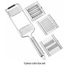 Easy And Safe To Cheese Grater Vegetables Cutter For Food Preparation Silver
