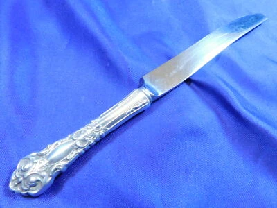 REED & BARTON FRENCH RENAISSANCE STERLING SILVER YOUTH KNIFE - GOOD COND MONO - Image 1 of 4