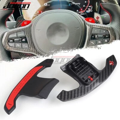 Carbon Fiber Paddle Shifter For BMW F90 M5 CS Competition xDrive 2017 2018-2022 - Image 1 of 4