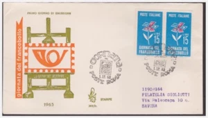 FDC Venetia Club 1963 - Tag Der Stempel Nicht Gereist - Bild 1 von 1