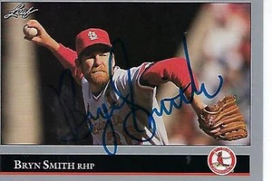 HOJA FIRMADA 1992 BRYN SMITH #157 - CARDENALES DE SAN LOUIS - Imagen 1 de 1