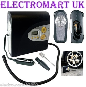 12V DIGITAL AIR COMPRESSOR WHEEL TYRE INFLATOR PUMP - Picture 1 of 1