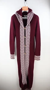 Arnhem "Toronto" cardigan/duster in port wine size M/UK12 - Picture 1 of 10