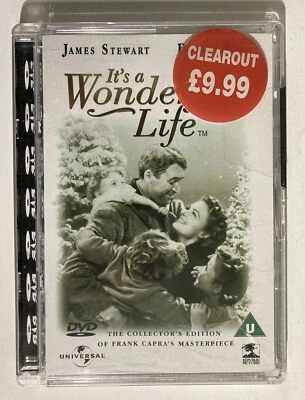 It's a Wonderful Life DVD Collectors Edition 1999 Release Region 2 UK Christmas - Image 1 of 2