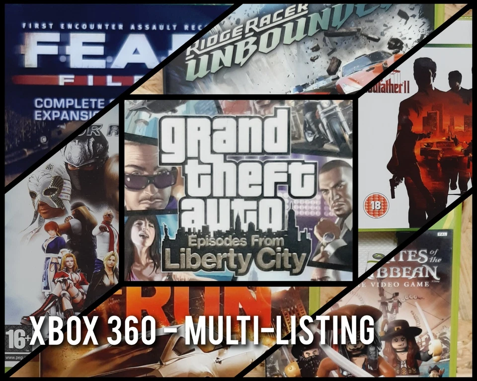 Xbox 360 -- Multi Listing -- Video Games - Image 1 of 1