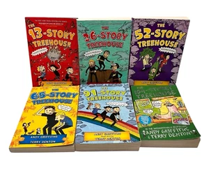 13 Story Treehouse by Andy Griffiths Lot Of 6 Softcover Books 26 52 65 91 104 - Picture 1 of 11