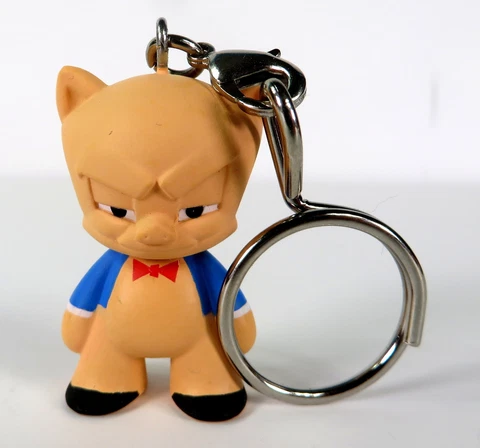 Kidrobot Looney Tunes Keychain Series Porky Pig Blind Box Figure NEW Cover