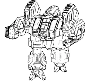 Blood Kite | BattleMech scala 1:265 CGL | Battletech miniatura - Foto 1 di 1