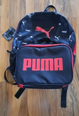 NUEVA... Mochila PUMA, Negra y Roja, Bolso Desmontable, Nueva Con Etiquetas... Foto 1 de 4