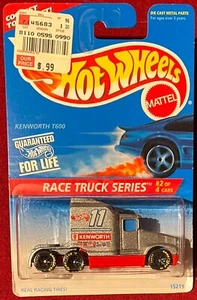 HOT WHEELS RACE TRUCK SERIES KENWORTH T600 #381 . SEE COMBINED OFFERS! - Picture 1 of 1