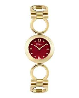Salvatore Ferragamo Women's Gancino Red Dial Watch - SFYA01122 ($1195 MSRP) - image 1 of 4