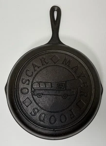 Oscar Mayer Foods Cast Iron Skillet 10 Inch - Picture 1 of 4