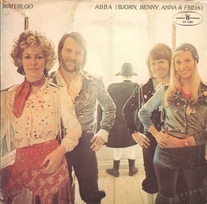 ABBA (Bjorn, Benny, Anna & Frida) - Waterloo POLAND LP 1975 (VG) SX 1280 .* - Picture 1 of 1