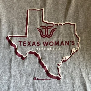 Texas Women’s University T-Shirt - 2 XL - Champion - Picture 1 of 4