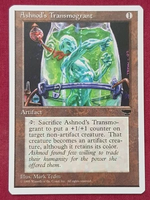 Magic The Gathering CHRONICLES ASHNOD'S TRANSMOGRANT artifact card MTG - Image 1 of 2