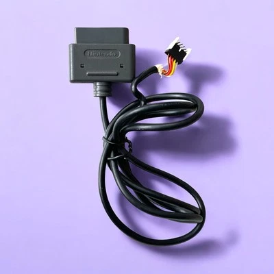 Authentic 3ft Super Nintendo Controller Cable SNES Cord Repair SFC Tested Works - Image 1 of 4