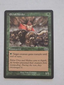 MTG Pastore Elfico [Saga di Urza] Magia leggermente giocata - Foto 1 di 1