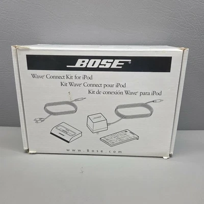 Kit Bose Wave Connect para iPod y iPhone Dock Kit 315527-0010 Nuevo Caja Abierta Foto 1 de 4