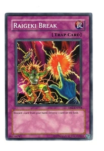 Yugioh - 1X Raigeki Break - Común - Ilimitado - DR1-EN044 - Casi Como Nuevo - Imagen 1 de 2