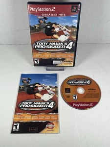 Tony Hawk's Pro Skater 4 (Sony PlayStation 2, 2002) CIB Complete - TESTED - Picture 1 of 5