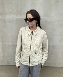 Louis Vuitton Paris Jacke Damen Gr. 40 Beige Mantel Italy Designer Logo - Bild 1 von 24