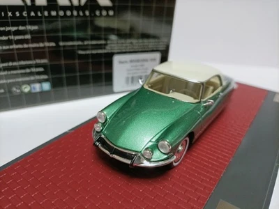 Matrix 1:43 Citroen DS21 Grand Palais Coupe green sports car model  - Image 1 of 4