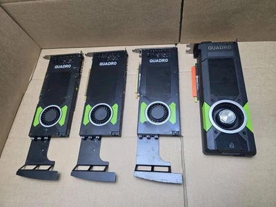 Joblot 3 schede grafiche Nvidia Quadro P4000 8 GB - 1 x NVIDIA Quadro P5000 16 GB - Immagine 1 di 4
