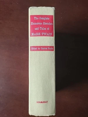 The Complete Humorous Sketches And Tales of Mark Twain- 1961 HC no DJ - good Foto 1 de 4