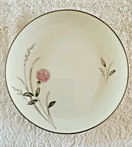 Kimberly Cecelia Dessert-/Brotteller Rose Silberrand Japan 6 3/8" Durchmesser - Bild 1 von 12