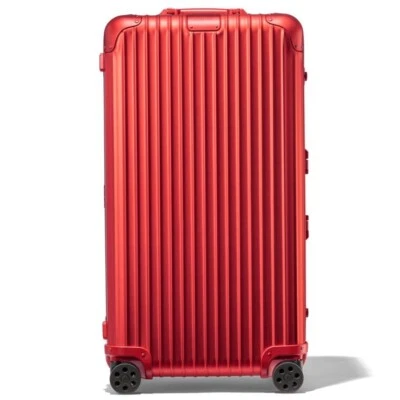 Rare! Brand New RIMOWA ORIGINAL Trunk Plus aluminum Suitcase - Scarlet 31.5" - Image 1 of 4