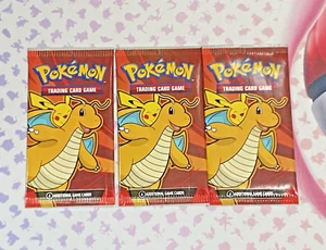 3x Sealed Packs - 2025 McDonald’s Happy Meal Pokémon Dragon Discovery Cards - Picture 1 of 2