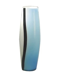PG60587-P91-DALE TIFFANY 6" X 18" ARTIC BLUE VASE - Bild 1 von 1